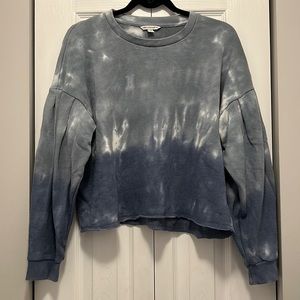 AE Cropped Tie-dye Sweatshirt